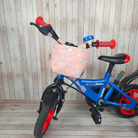 Lenkertasche Nilpferd | Laufradtasche | Kinder und Erwachsene | Fahrradzubehör | Rollertasche