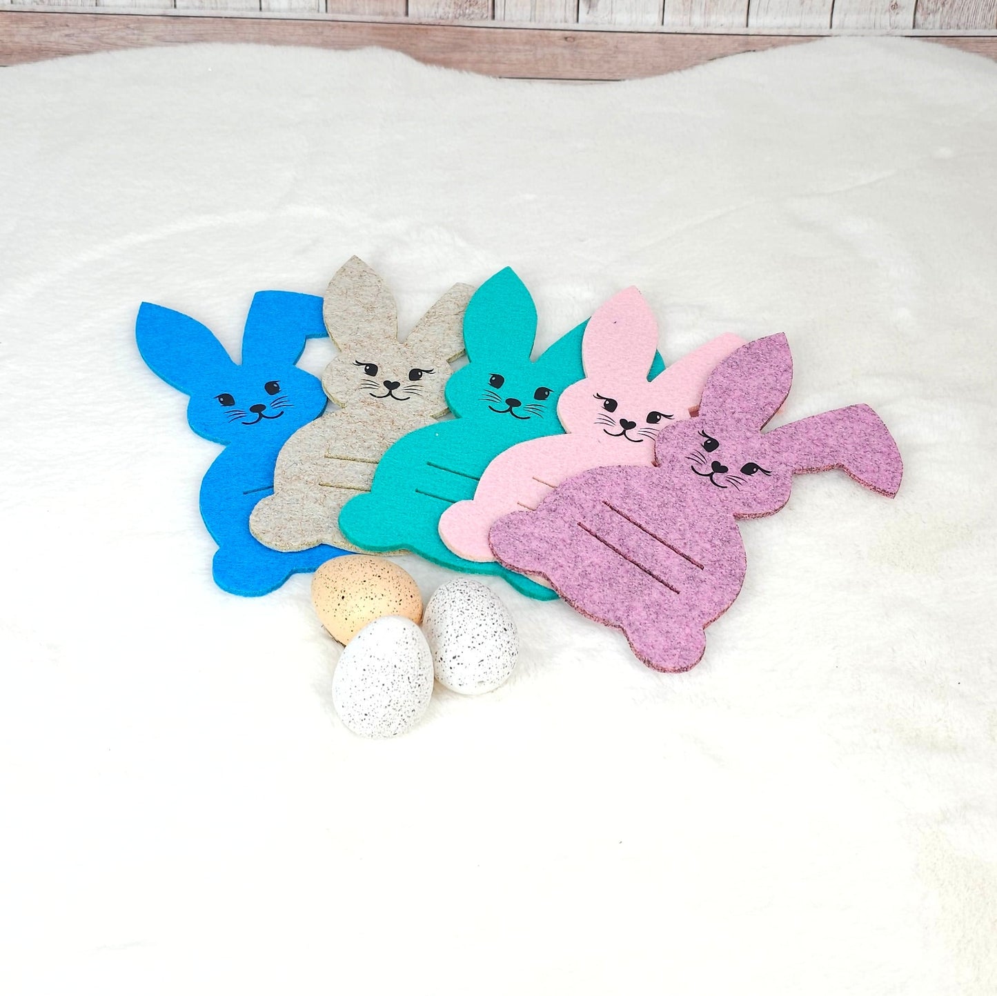 Osterhase mit Schlitz, Geschenkidee für Ostern, Geldgeschenk mit oder ohne Name, mint