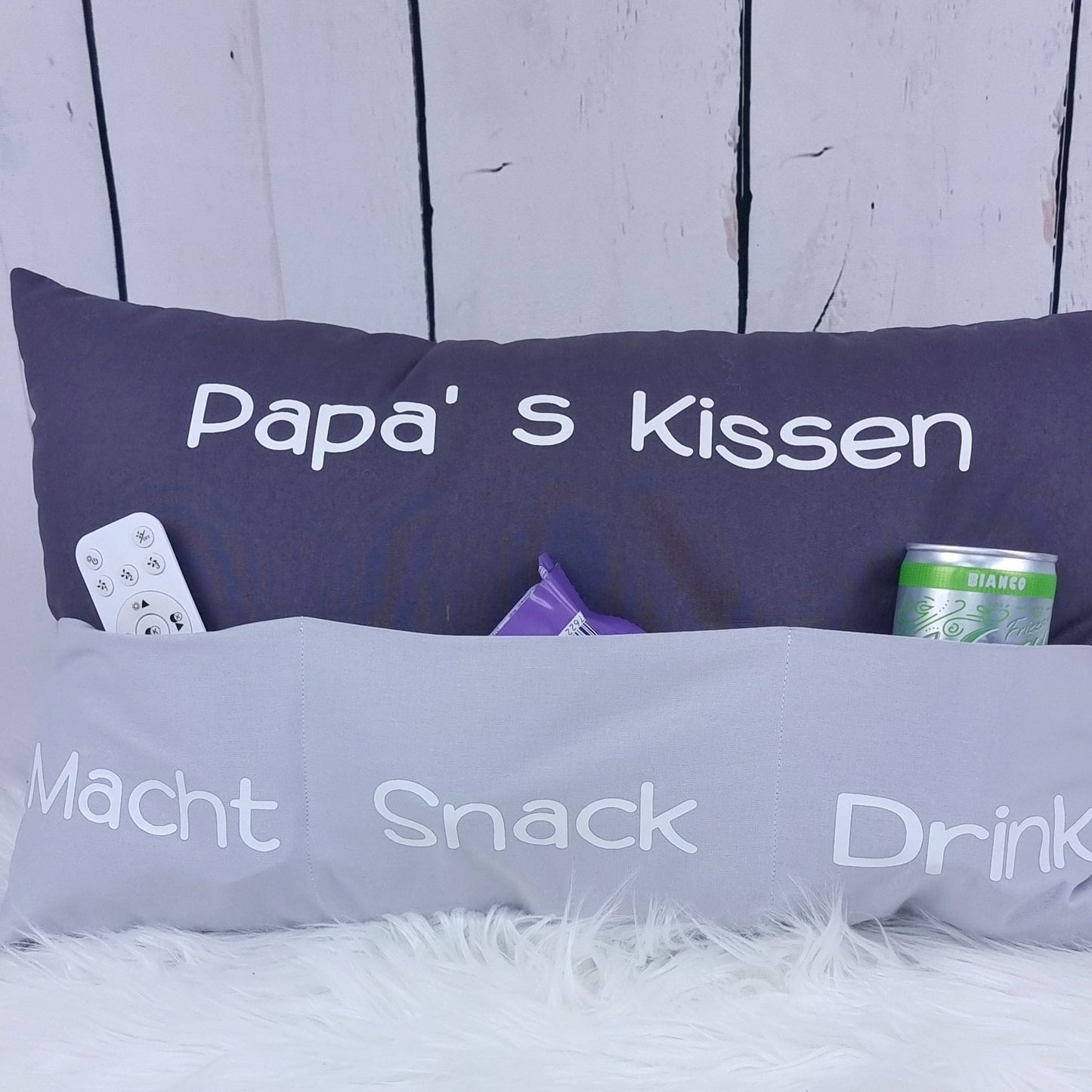 Papas Kissen | personalisierbar | Geschenkidee | Sofakissen | Chefplatzkissen