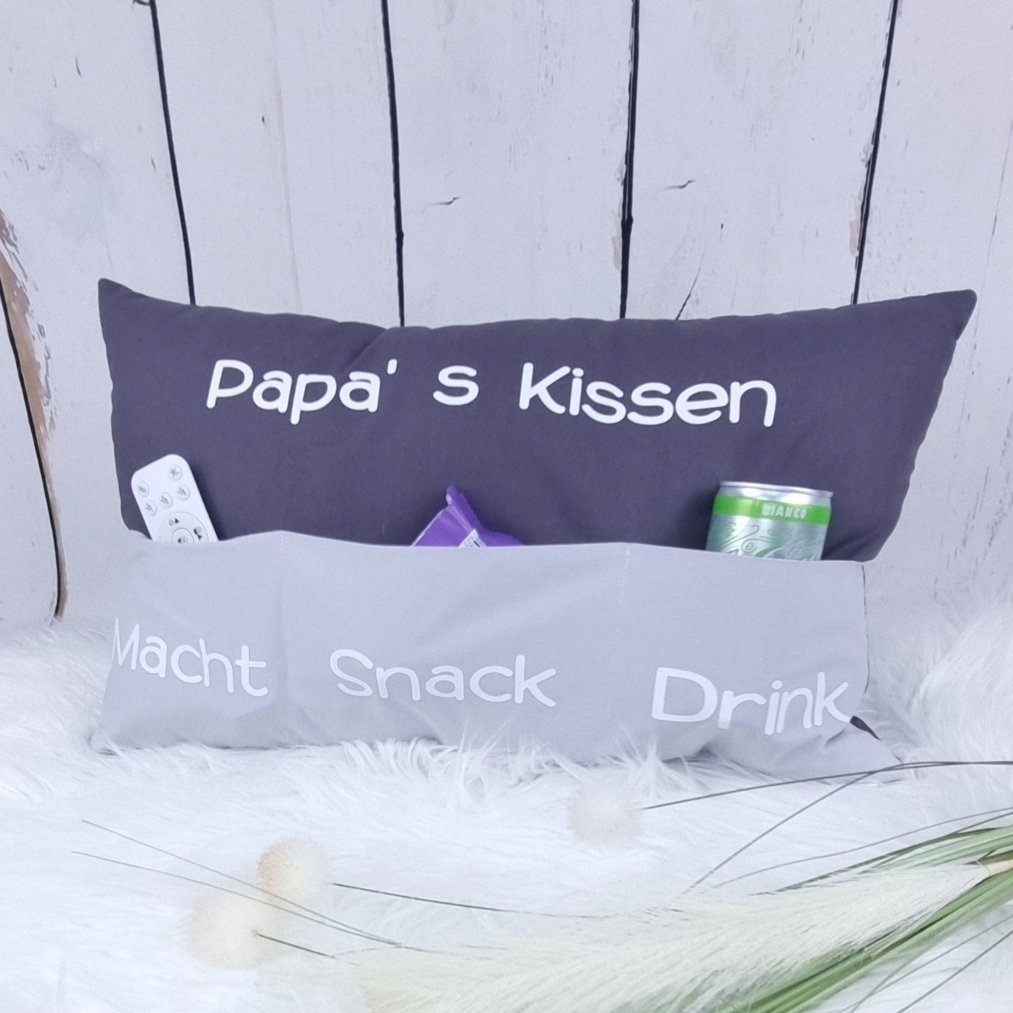 Papas Kissen | personalisierbar | Geschenkidee | Sofakissen | Chefplatzkissen