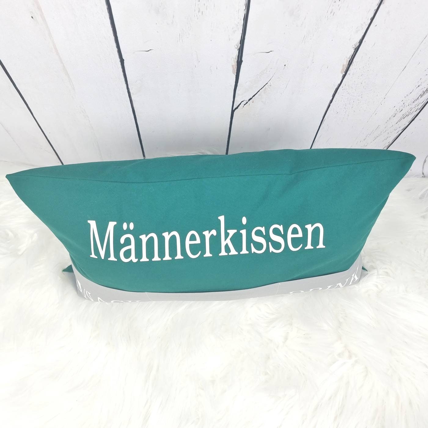 Männerkissen mit Taschen | Frauenkissen | personalisierbar | Geschenkidee | Sofakissen | Chefplatzkissen