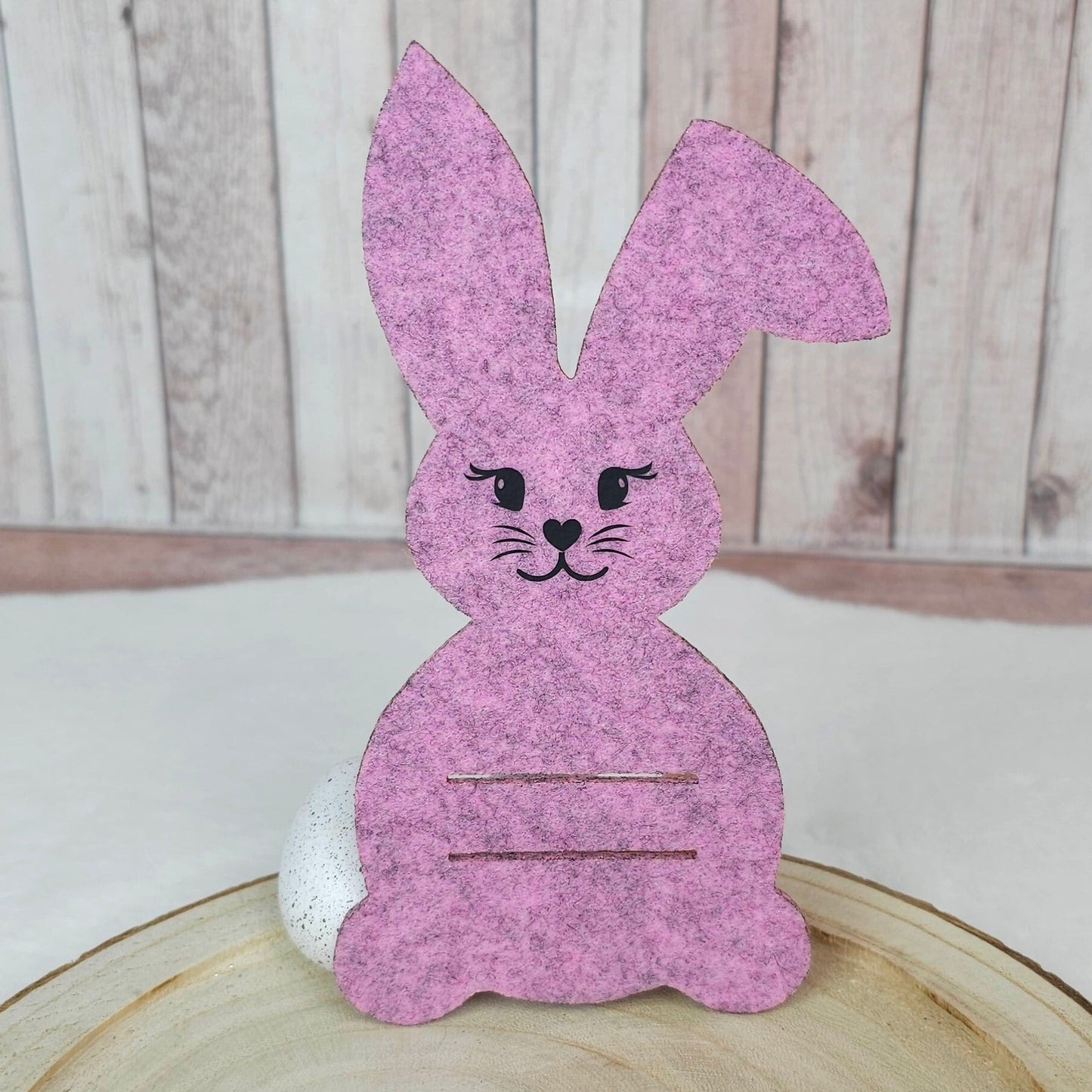 Osterhase mit Schlitz, Geschenkidee für Ostern, Geldgeschenk mit oder ohne Name, beere