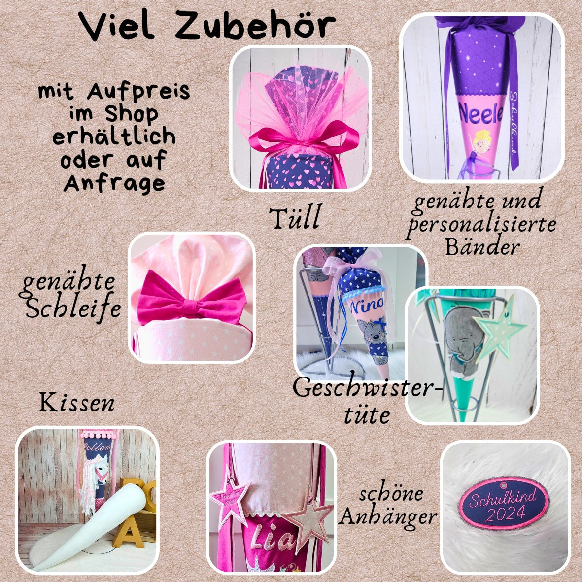 Schultüte passend zum Ranzen Fairy Freya von Step by Step | verschiedene Applikationen | Einschulung