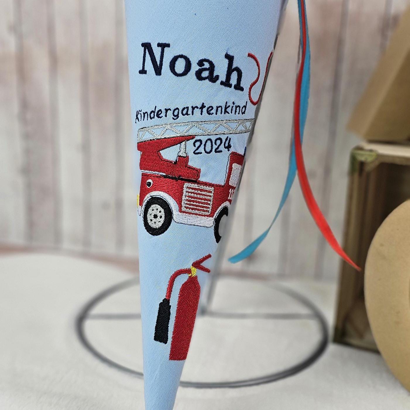 Kindergartentüte | Geschwistertüte | Feuerwehr | Kindergartenstart | 5. Klasse-Schultüte | Kissen | Trosttüte | individuelle Schultüten