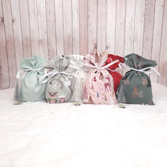 Adventskalendersäckchen | Säckchen aus Stoff | Adventskalender zum befüllen | Weihnachtskalender