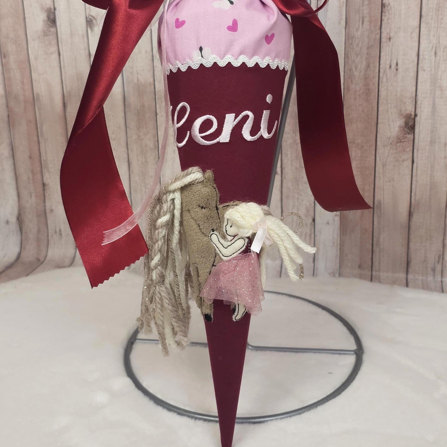 Kindergartentüte | Geschwistertüte | Pferdemädchen| Kindergartenstart | 5. Klasse-Schultüte | Kissen | Trosttüte | individuelle Schultüten