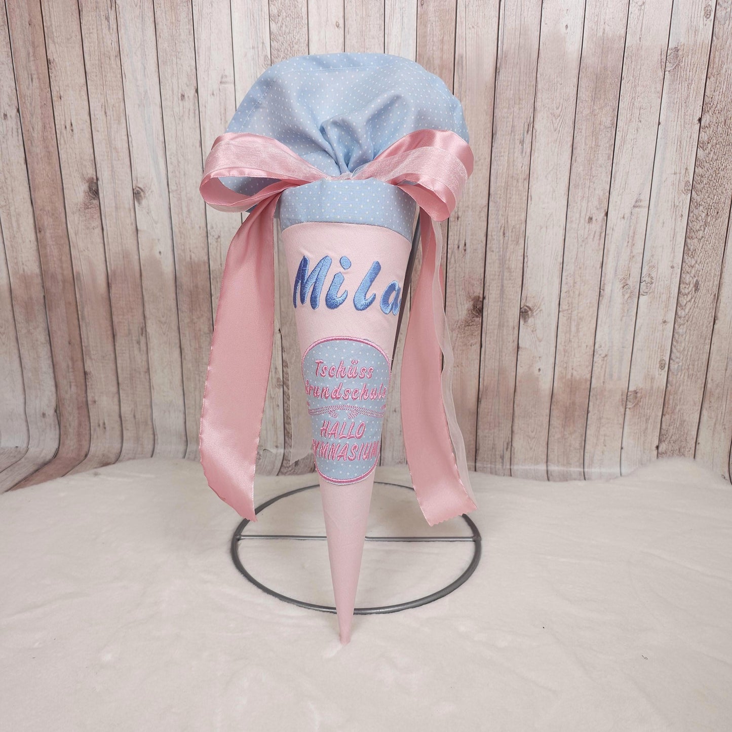 Kindergartentüte | Geschwistertüte | Individueller Text | Tschüss Grundschule | Kindergartenstart | 5. Klasse-Schultüte | Kissen