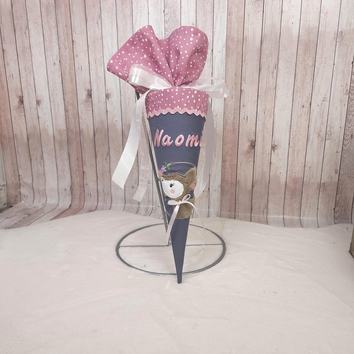 Kindergartentüte | Geschwistertüte | Rehkitz | Kindergartenstart | 5. Klasse-Schultüte | Kissen | Trosttüte | individuelle Schultüten