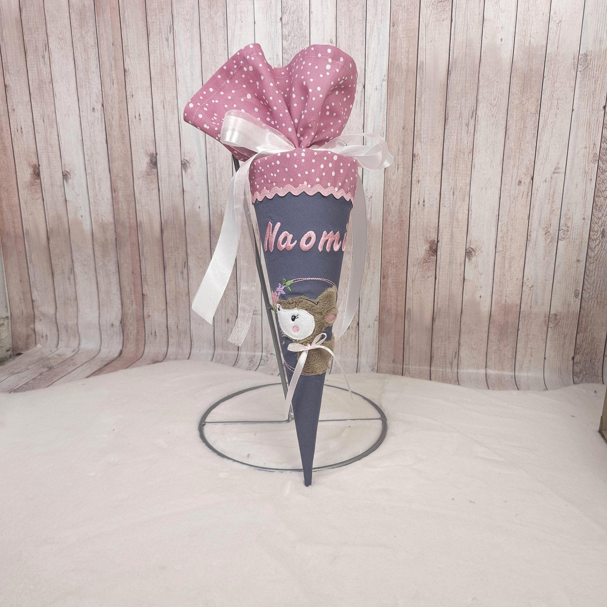 Kindergartentüte | Geschwistertüte | Rehkitz | Kindergartenstart | 5. Klasse-Schultüte | Kissen | Trosttüte | individuelle Schultüten