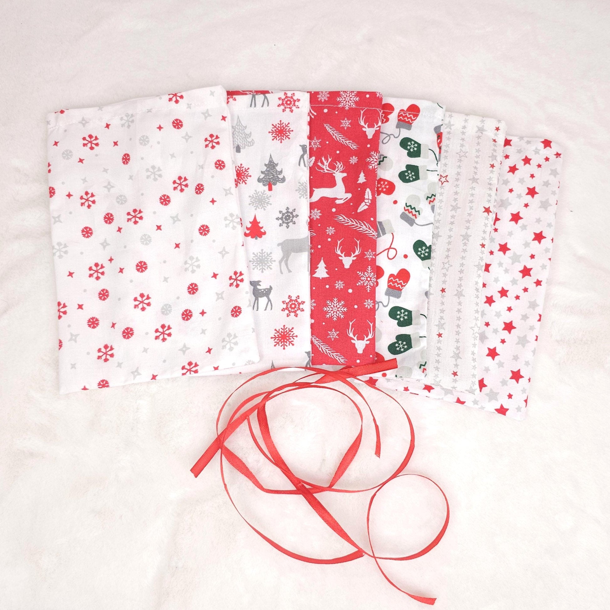 Adventskalendersäckchen | Säckchen aus Stoff | Adventskalender zum befüllen | Weihnachtskalender