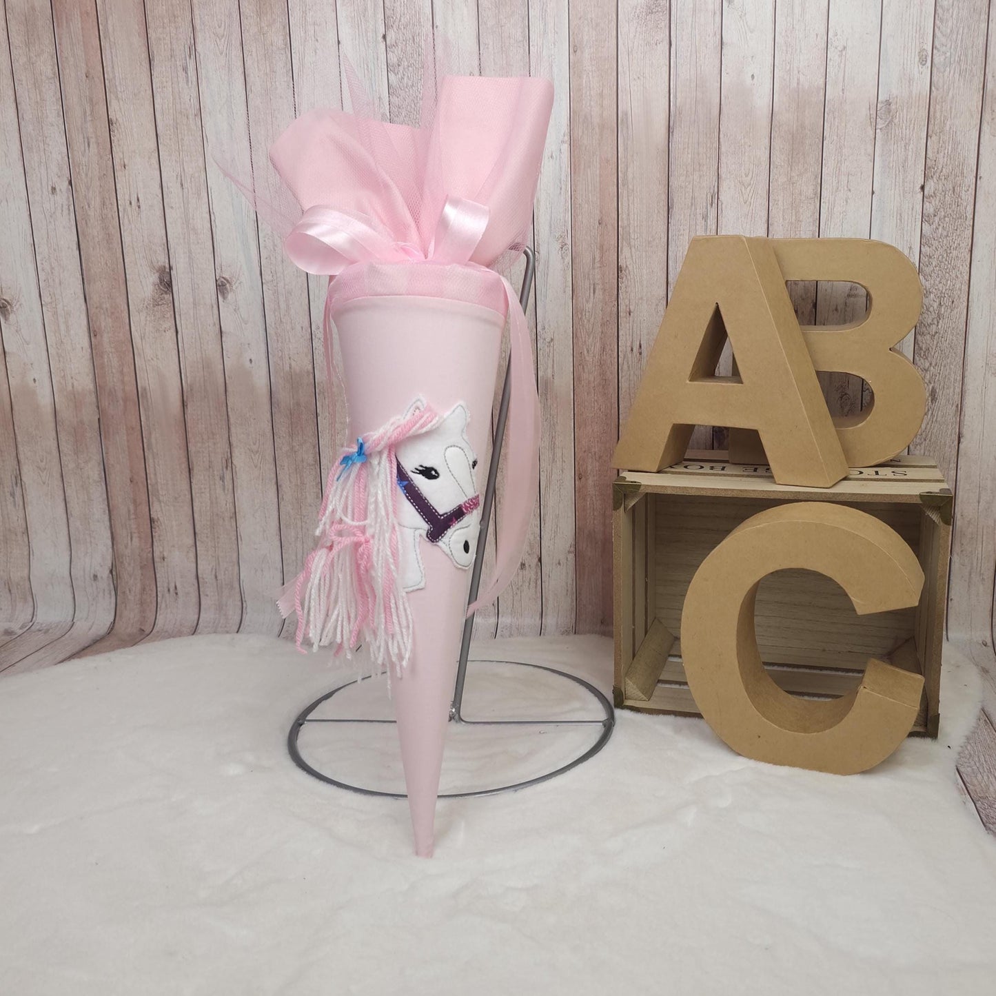 Kindergartentüte | Geschwistertüte | Pferd und Tüll | Kindergartenstart | 5. Klasse-Schultüte | Kissen | Trosttüte | individuelle Schultüten