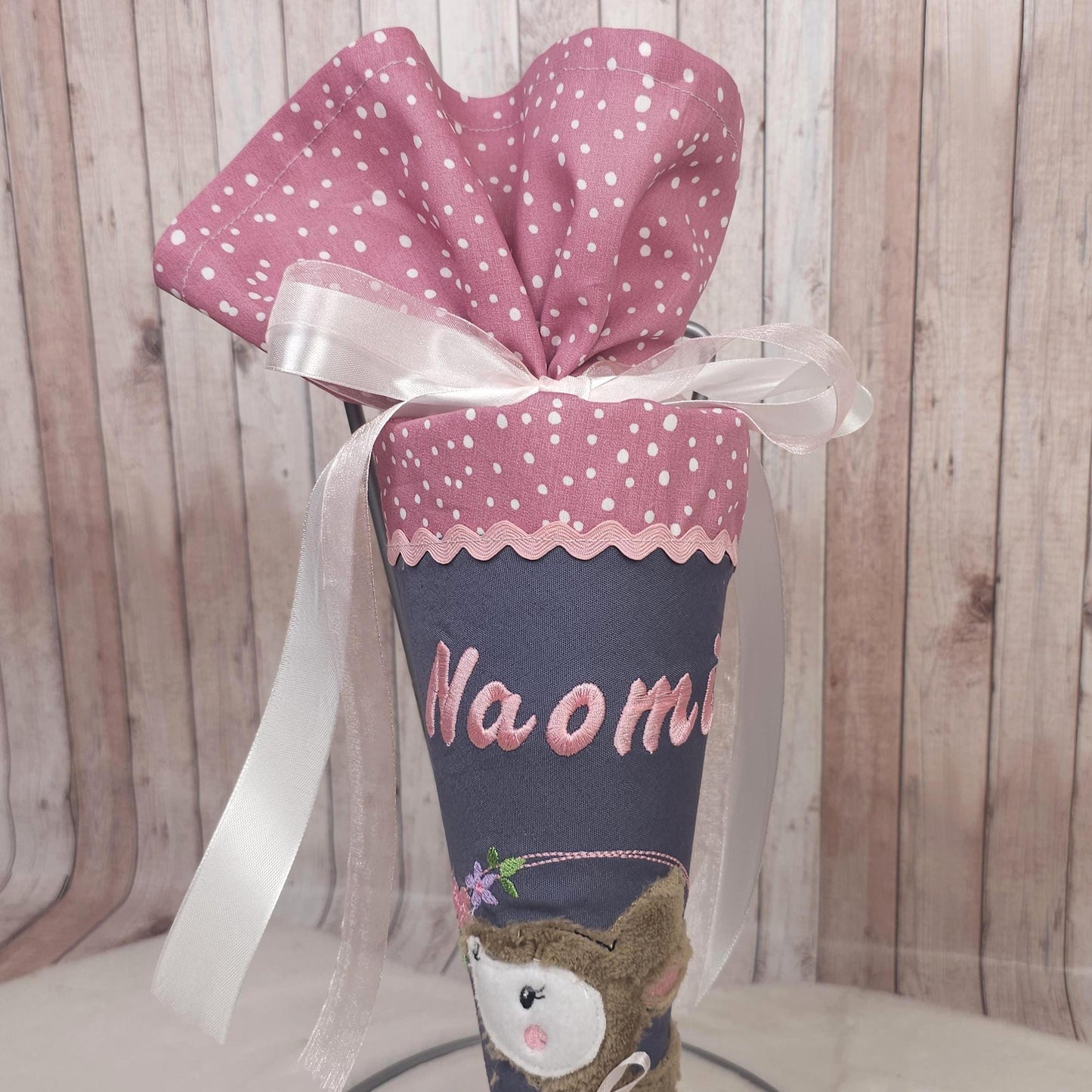 Kindergartentüte | Geschwistertüte | Rehkitz | Kindergartenstart | 5. Klasse-Schultüte | Kissen | Trosttüte | individuelle Schultüten