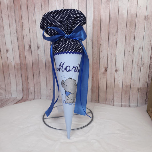 Kindergartentüte | Geschwistertüte | Elefant | Kindergartenstart | 5. Klasse-Schultüte | Kissen | Trosttüte | individuelle Schultüten