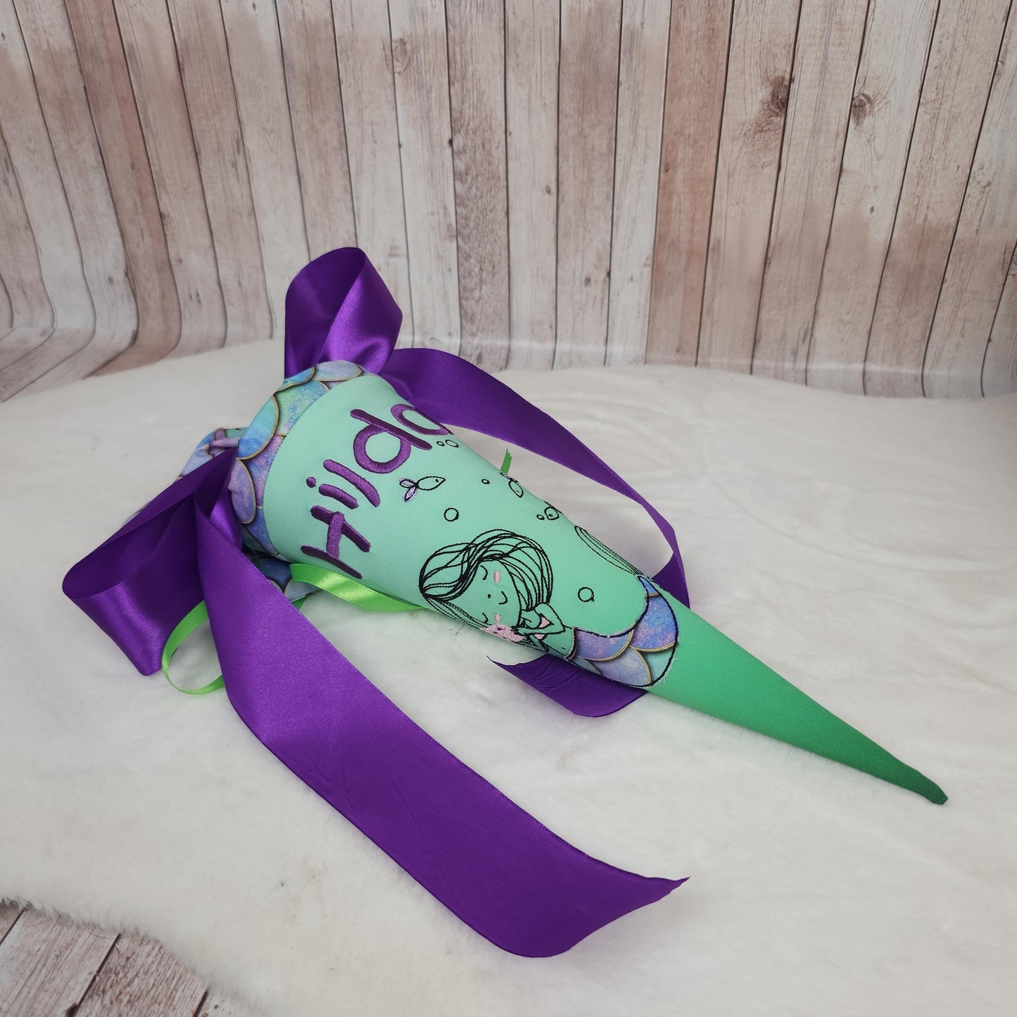 Kindergartentüte | Geschwistertüte | Meerjungfrau | Kindergartenstart | 5. Klasse-Schultüte | Kissen | Trosttüte | individuelle Schultüten