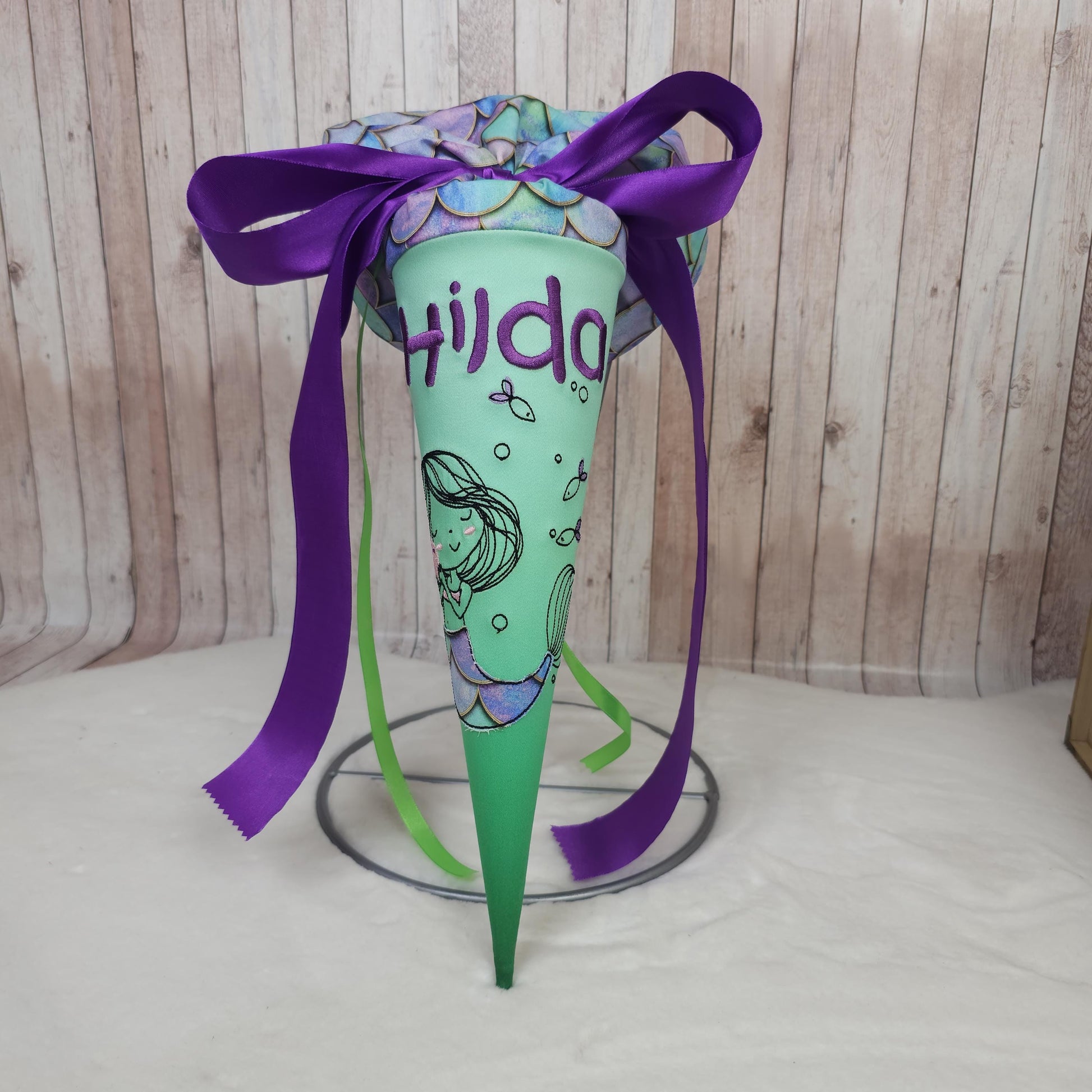 Kindergartentüte | Geschwistertüte | Meerjungfrau | Kindergartenstart | 5. Klasse-Schultüte | Kissen | Trosttüte | individuelle Schultüten