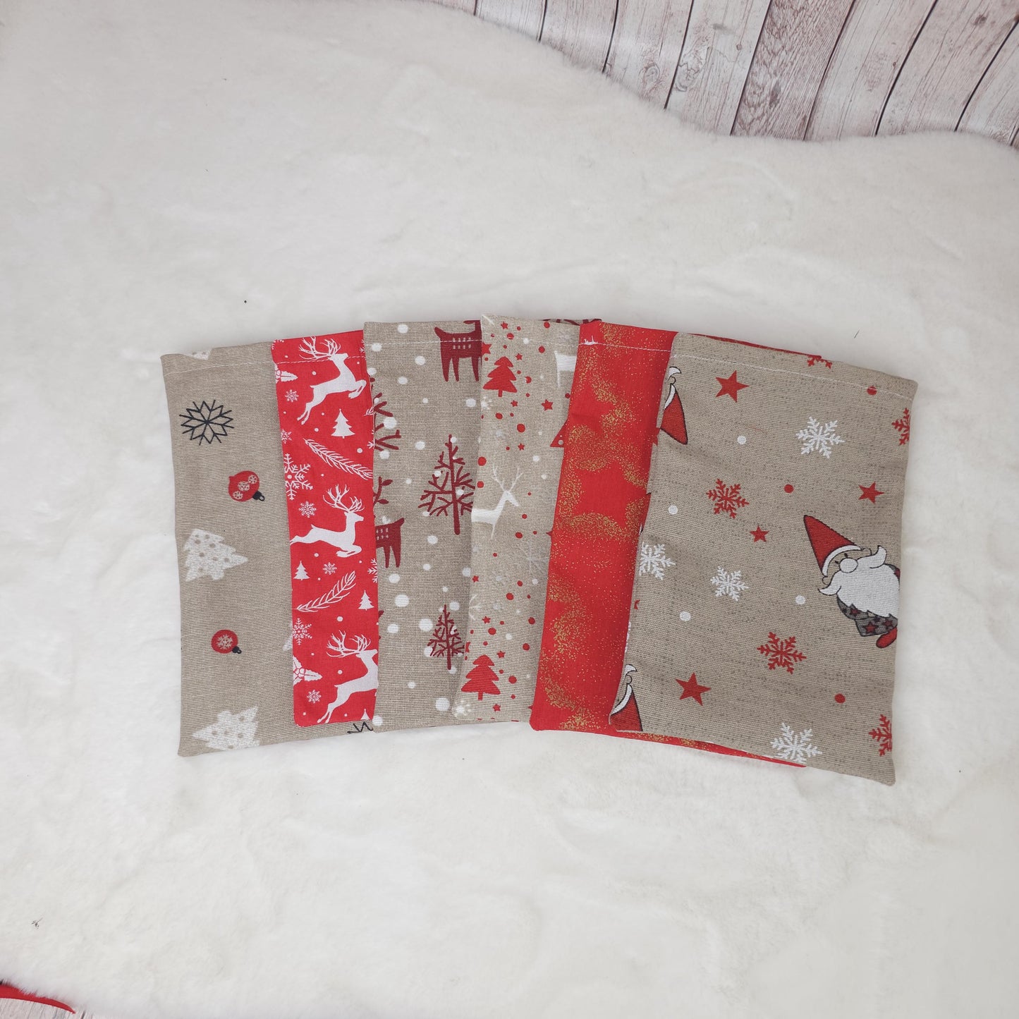 Adventskalendersäckchen | Säckchen aus Stoff | Adventskalender zum befüllen | Weihnachtskalender