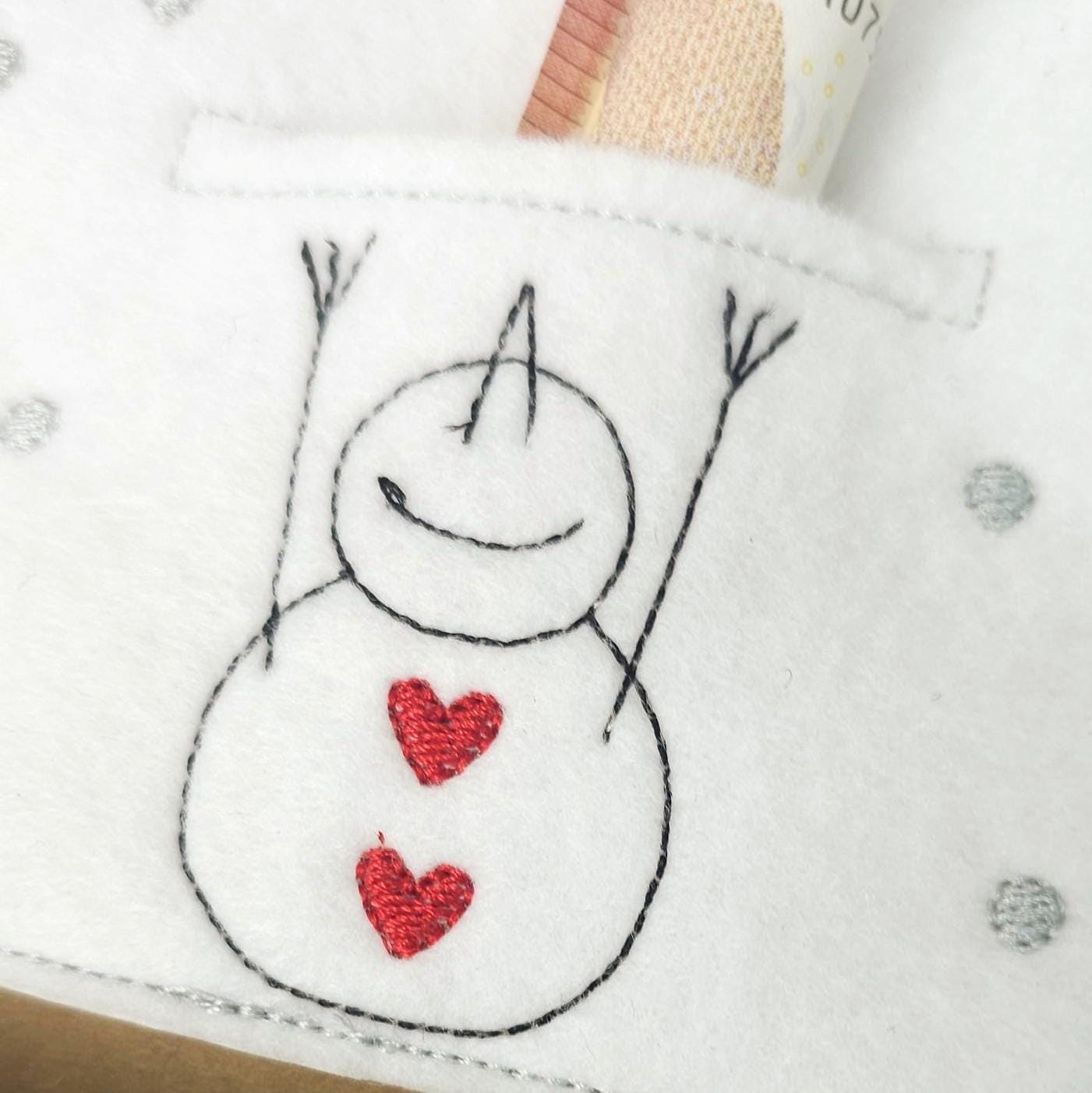 Geldgeschenk aus Filz mit Geschenkbox | Weihnachtsgeschenkidee | Gutschein | Wunscherfüller | Mitbringsel