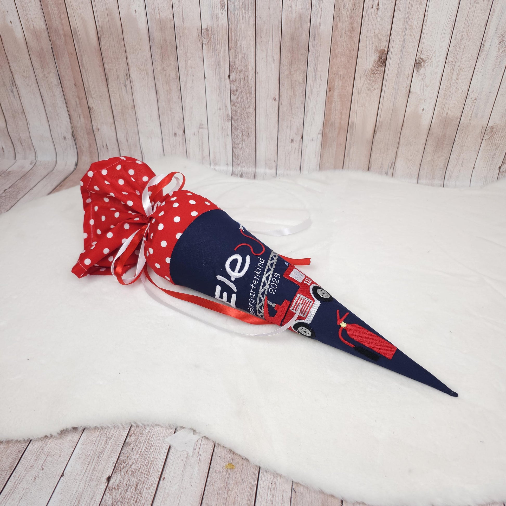 Kindergartentüte | Geschwistertüte | Feuerwehr | Kindergartenstart | 5. Klasse-Schultüte | Kissen | Trosttüte | individuelle Schultüten