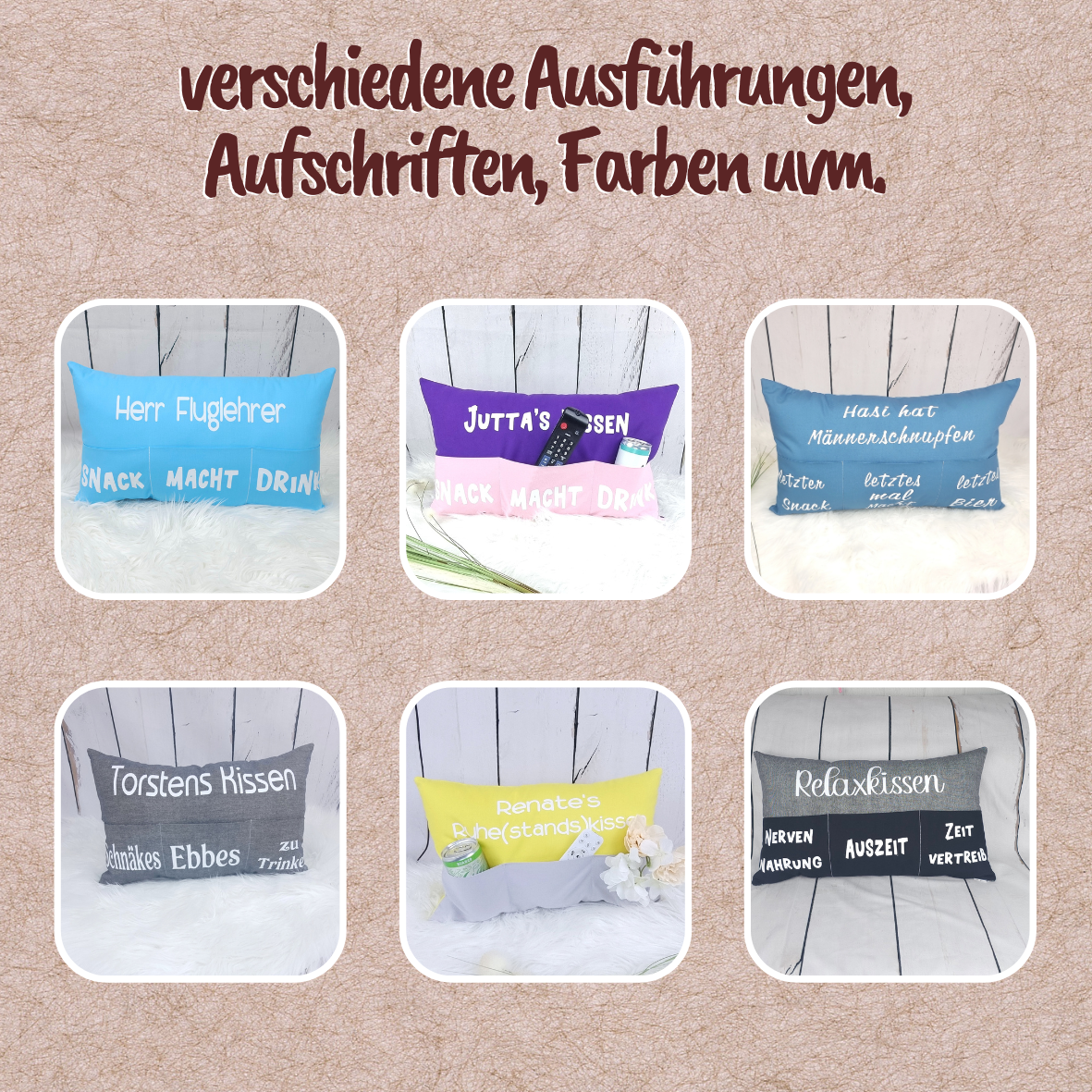 Papas Kissen | personalisierbar | Geschenkidee | Sofakissen | Chefplatzkissen