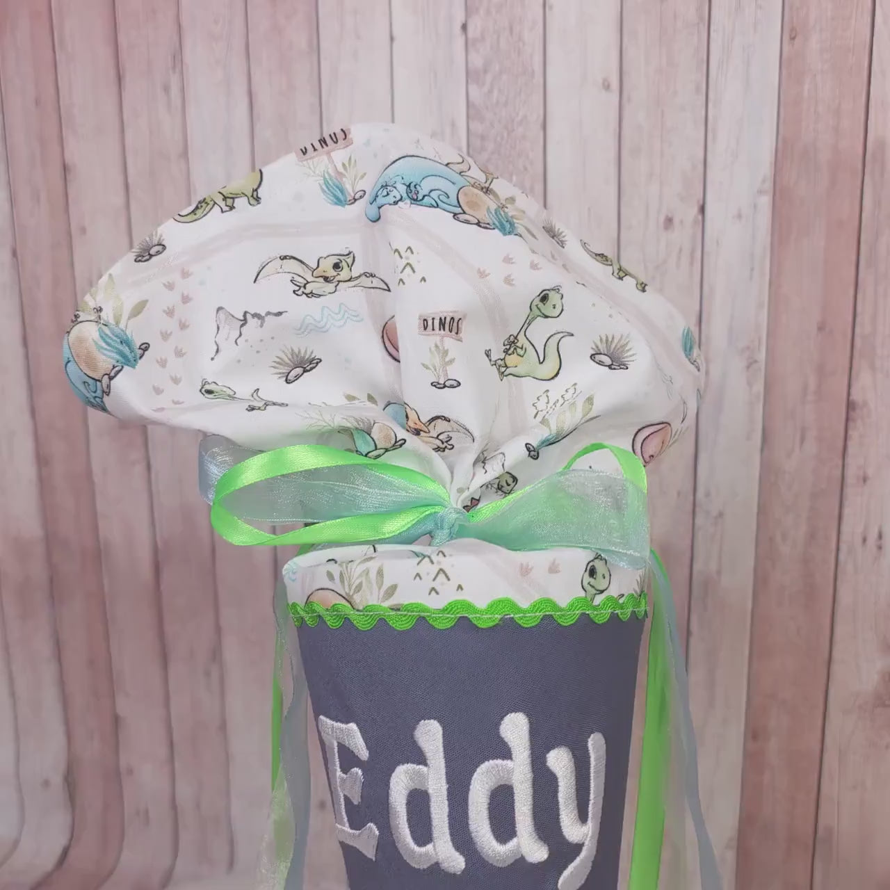 Kindergartentüte | Geschwistertüte | Dino | Kindergartenstart | 5. Klasse-Schultüte | Kissen | Trosttüte | individuelle Schultüten