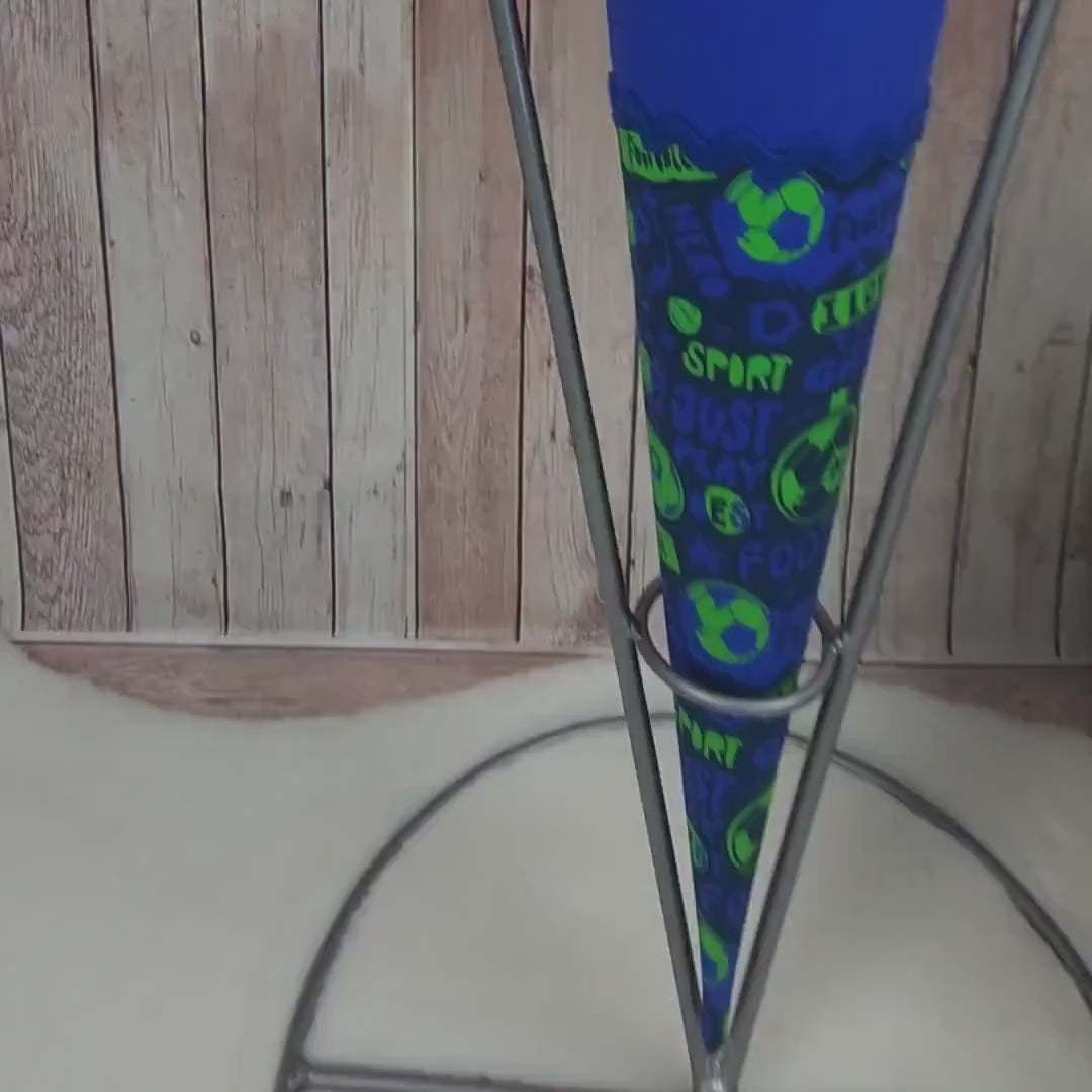 Schultüte passend zum Ranzen Soccer Ben von Step by Step | Zuckertüte 70 cm bestickt | Einschulung