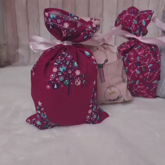 Adventskalendersäckchen | Säckchen aus Stoff |  Adventskalender zum befüllen | Weihnachtskalender