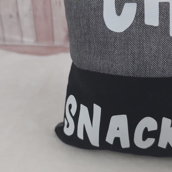 Chefplatz Kissen | Geschenkidee | Sofakissen | Kissen mit Einstecktaschen 40x25cm